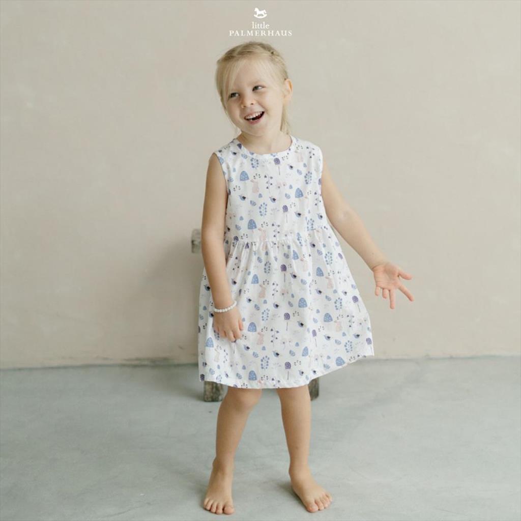 Pink Butterfly Palmerhaus Dress Sleeveless Dress Anak