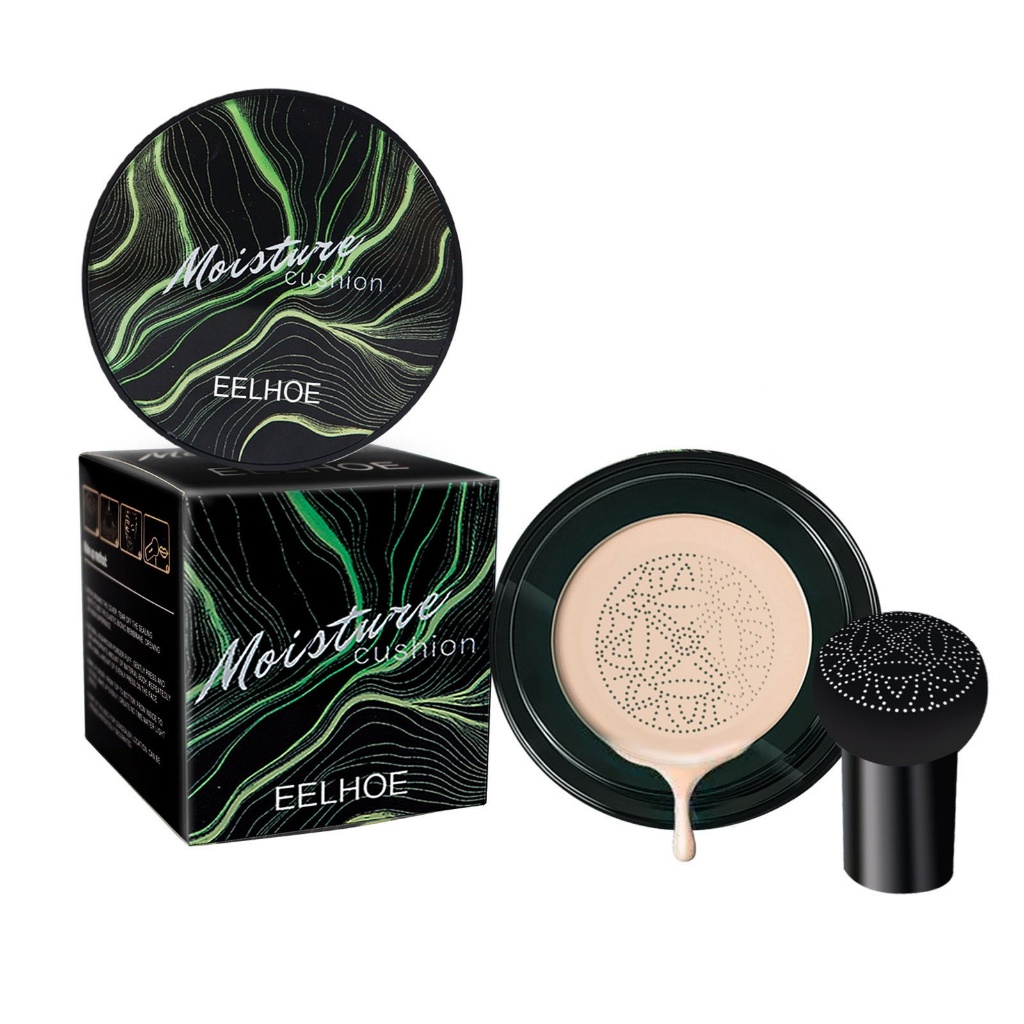 EELHOE Mushroom Head Air Bedak Cushion BB Cream Waterproof Foundation Menutupi pori-pori Full Coverage Concealer Original 100%