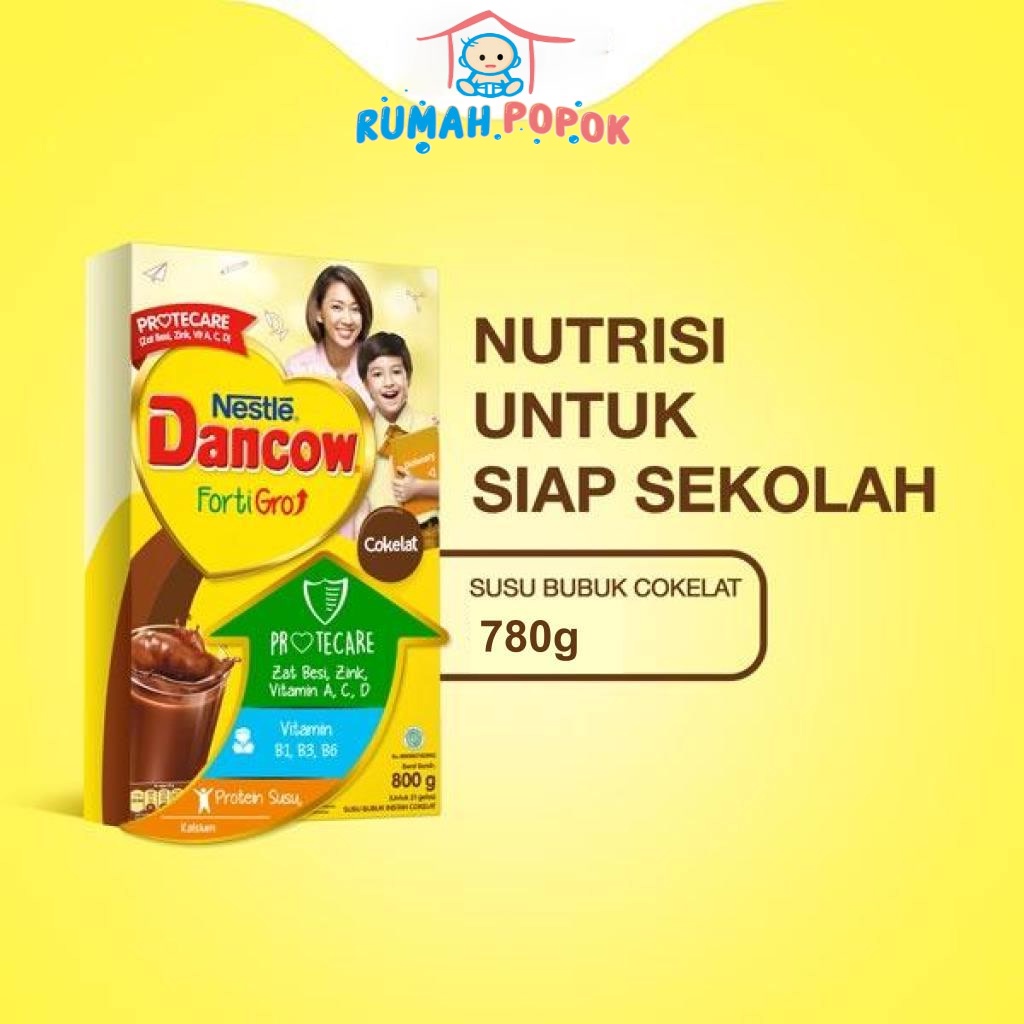 

DANCOW Fortigro Coklat / Instan Susu Bubuk Susu Anak 780g