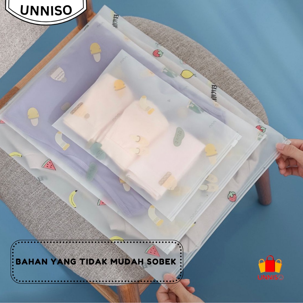 UNNISO - Kantong Zipbag Organizer Multifungsi