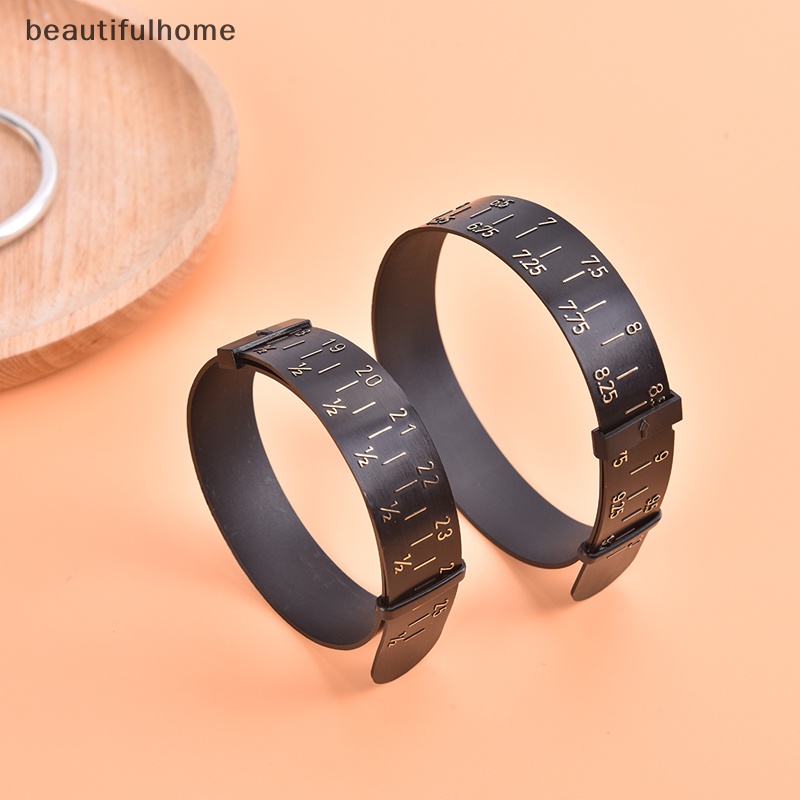 {beautifulhome} Jam Tangan Gelang Sizer ABS Plastik Gelang Pengukur Perhiasan Bangle Gauge.