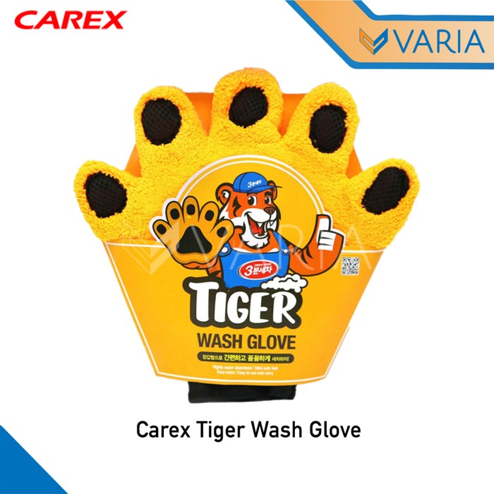 Carex Tiger Wash Glove Microfiber Sarung Tangan Cuci Mobil