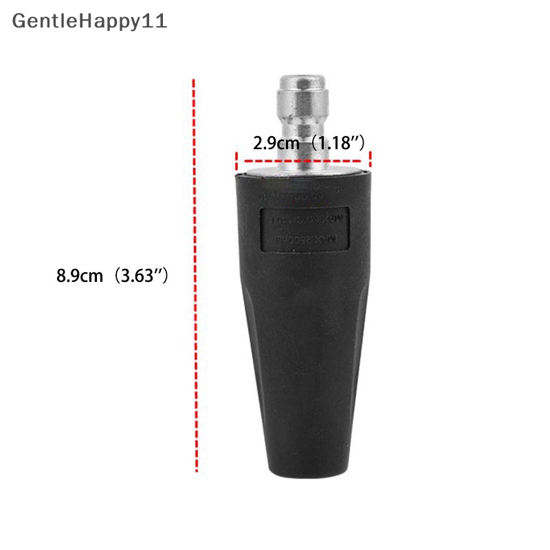 Gentlehappy Turbo Nozzle Dengan Konektor Plug1/4&quot; Quick Release Untuk Mesin Cuci Mobil Tekanan Tinggi id