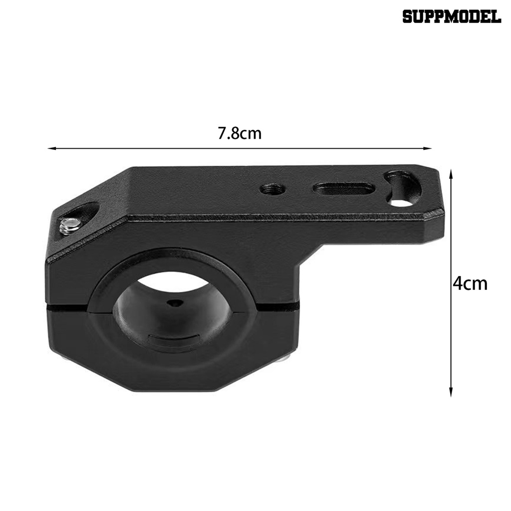 [SM]1 Set Bracket Lampu Sorot Penyerapan Shock Modifikasi Aluminium Alloy Motor Bumper Headlight Klem Aksesoris Bersepeda