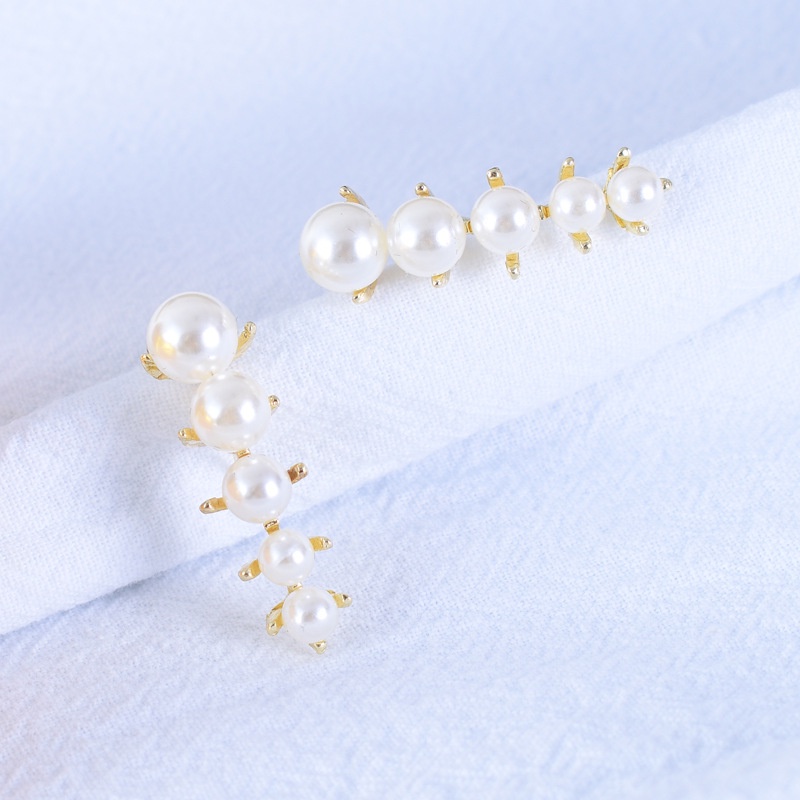 [FRA] Anting Mutiara Elegan, simple, Dan Kecil, Dengan Kepribadian, Anting, Anting, Perempuan