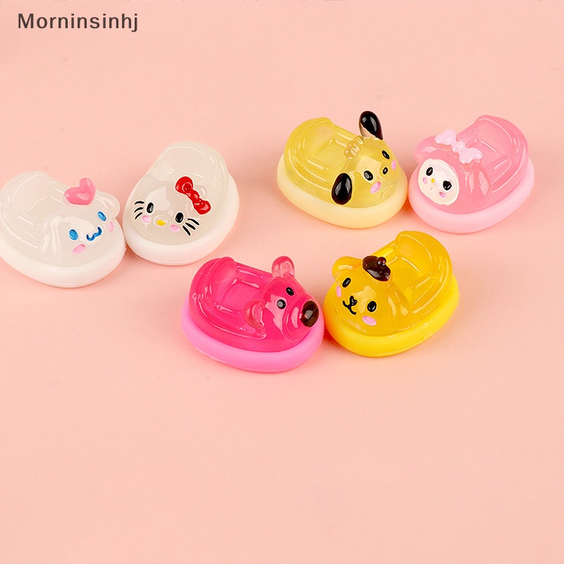 Mornin Bercahaya Miniatur Mainan Tiga Dimensi Simulasi Bumper Mobil DIY Lem Krim Ponsel Case Perhiasan Resin Aksesoris id