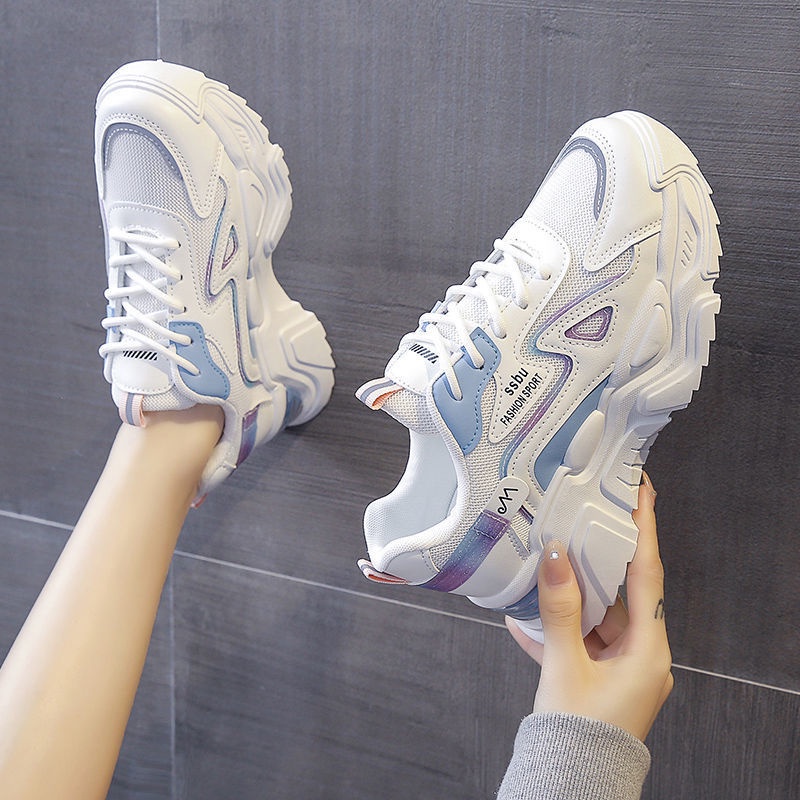 GRATIS BOX HS - 0293 Sepatu Wanita Sneakers Tinggi Fashion Korean Classy Premium