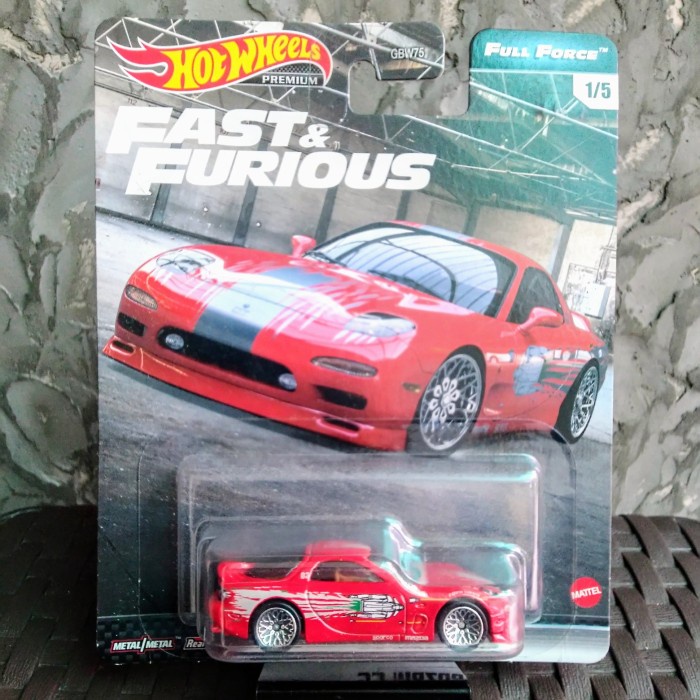HOT WHEELS PREMIUM F&F Full Force '95 Mazda RX-7