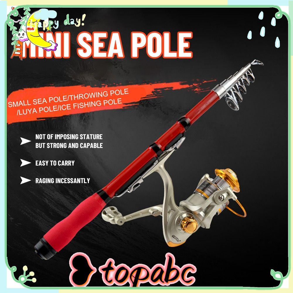 TOP Joran Pancing 1.0-1.9M Telescopic FRP Hard Carbon Joran