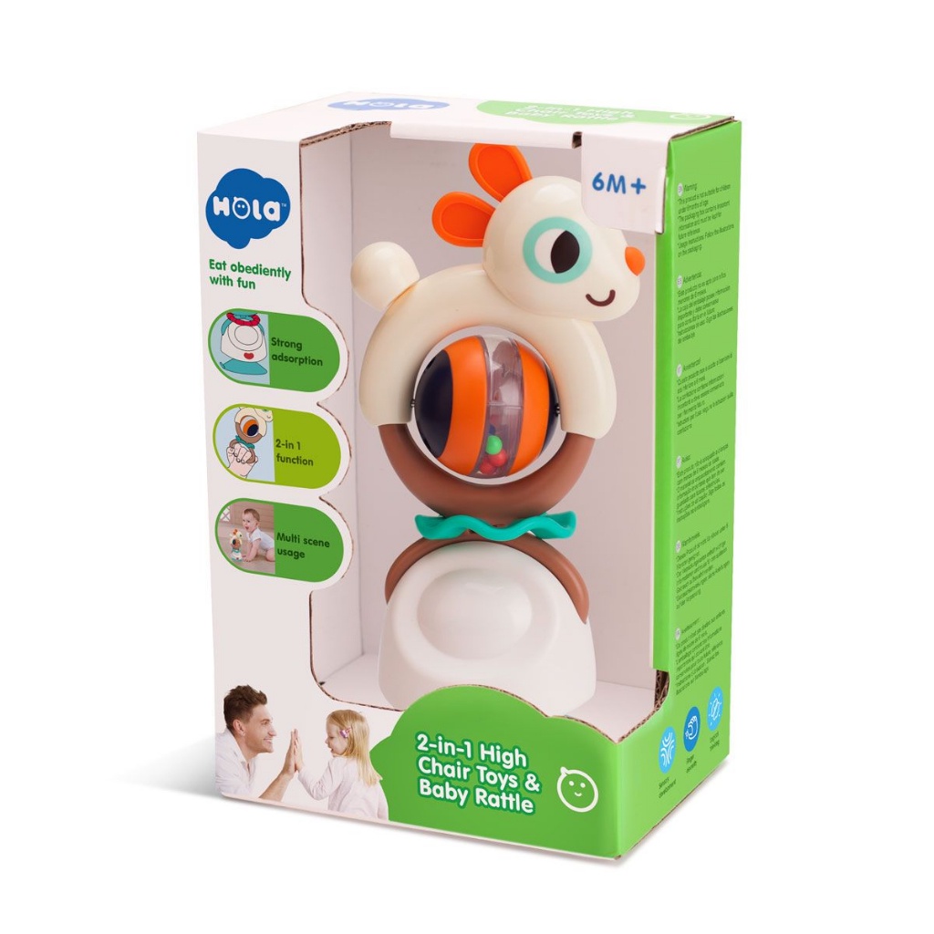 Mainan Anak HIGH CHAIR TOYS &amp; BABY RATTLE Mainan Kerincingan Anak 6M+