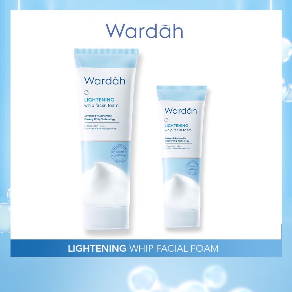 Wardah Lightening Whip Facial Foam