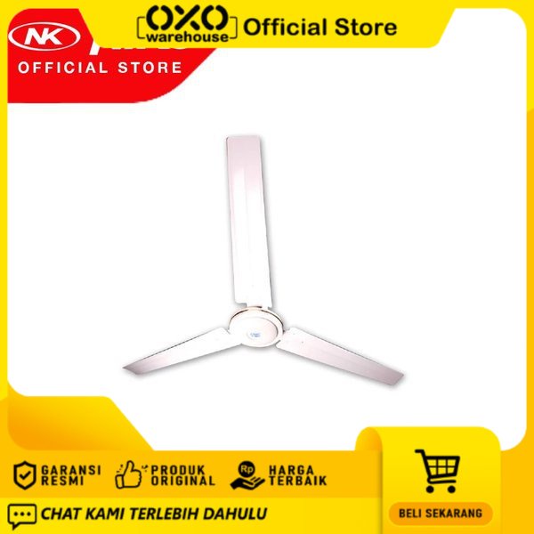 NIKO Ceiling Fan Kipas Angin Gantung 56" NK-562 3 baling besi 5 speed kecepatan