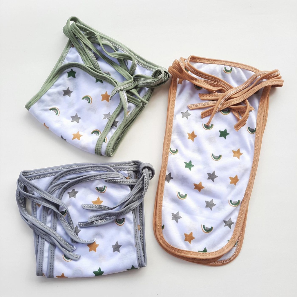 Popok kain Bayi Baru Lahir 1 Lusin 12 Pcs Motif Murah Terjangkau Cewek Cowok