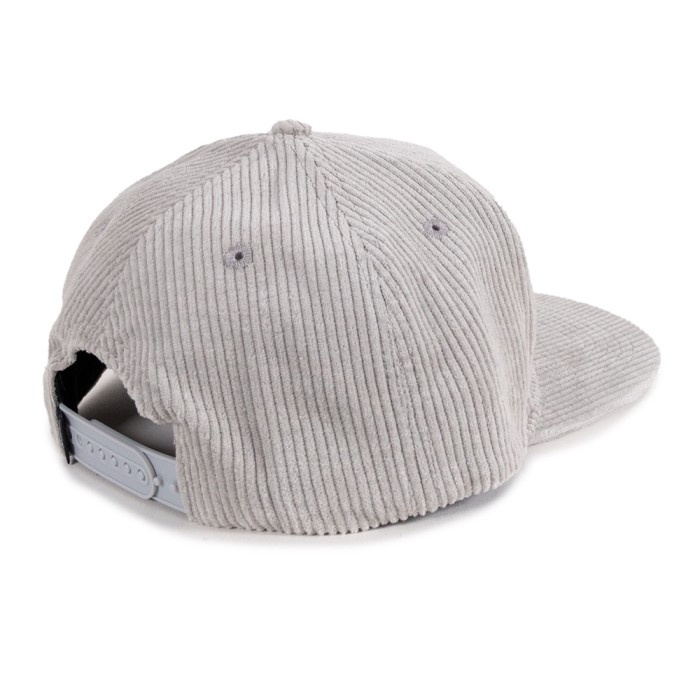 Santa Cruz Stack Strip Corduroy Light Grey Hat