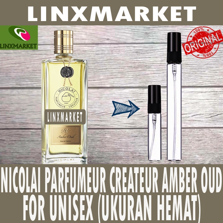NICOLAI PARFUMEUR CREATEUR AMBER OUD (EDP) FOR UNISEX - UKURAN HEMAT -
