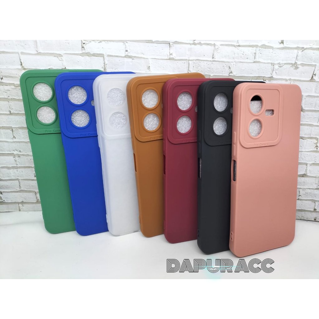 SILIKON/ SOFTCASE PRO CAMERA VIVO Y22 Case pelindung Camera