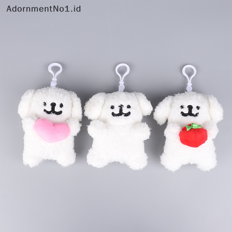 [AdornmentNo1] Kawaii korea Line Dog Plush bantal boneka hewan mainan kartun anjing lembut bantal Sofa bayi perempuan lucu dekorasi rumah hadiah natal