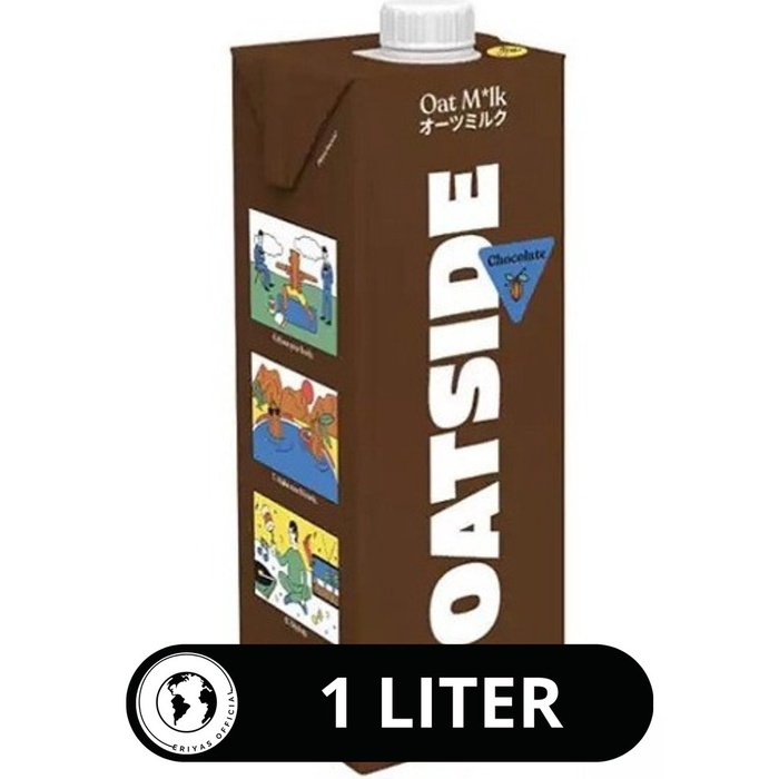 

Oatside Oat Milk Chocolate Susu Oatside Oat Cokelat 1 Liter