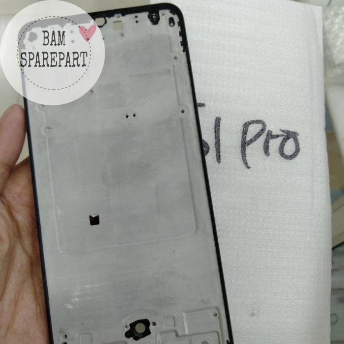 Frame LCD tulang tengah vivo s1 pro ~ tatakan Bezel Vivo S1 PRO ~ Frame LcD ~ frame tulang tengah ~ 