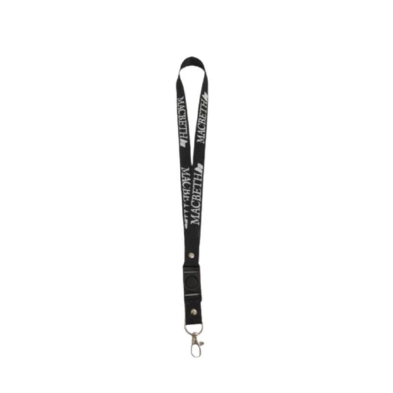 

Lanyard MACBETH gantungan kunci DISTRO BRAND / tali lanyard gantungan leher id card name tag kartu nama / pods