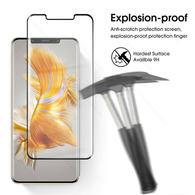 Kaca Pelindung Lengkung 19D Untuk Huawei nova P60 P50 P40 P30 P11 P10 P9 P8 P7 Pro 11film Kaca Tempered Ultra Untuk Huawei Mate50 40 30e 30 20 Pro 50 40 30 RS Porsche Design 40e