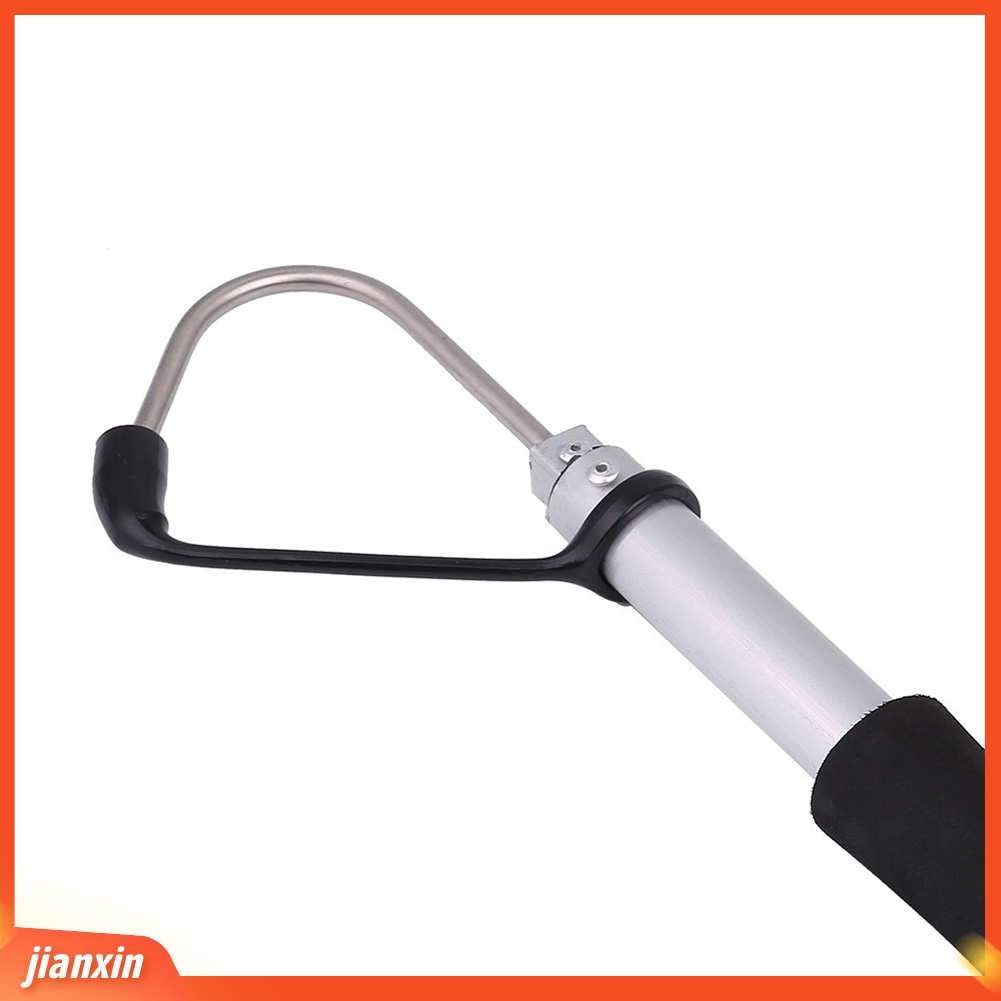 (In Stock) Outdoor Tackle Telescopic Gaff Sea Fishing Hook Diasah Stainless Alat Ikan