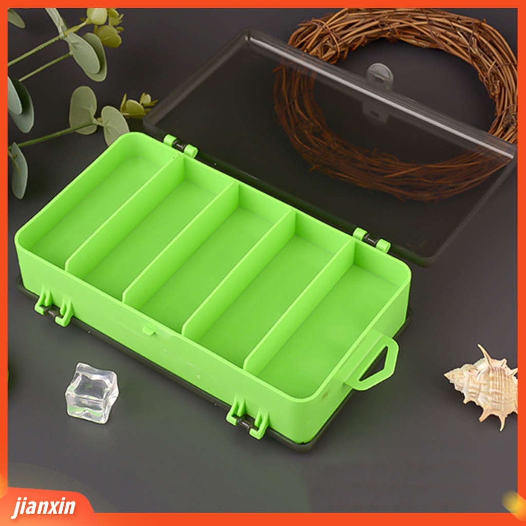 (In Stock) Kotak Umpan Reusable Double-side Portable Fishing Bait Case Perlengkapan Luar Ruangan Untuk Ikan Liar