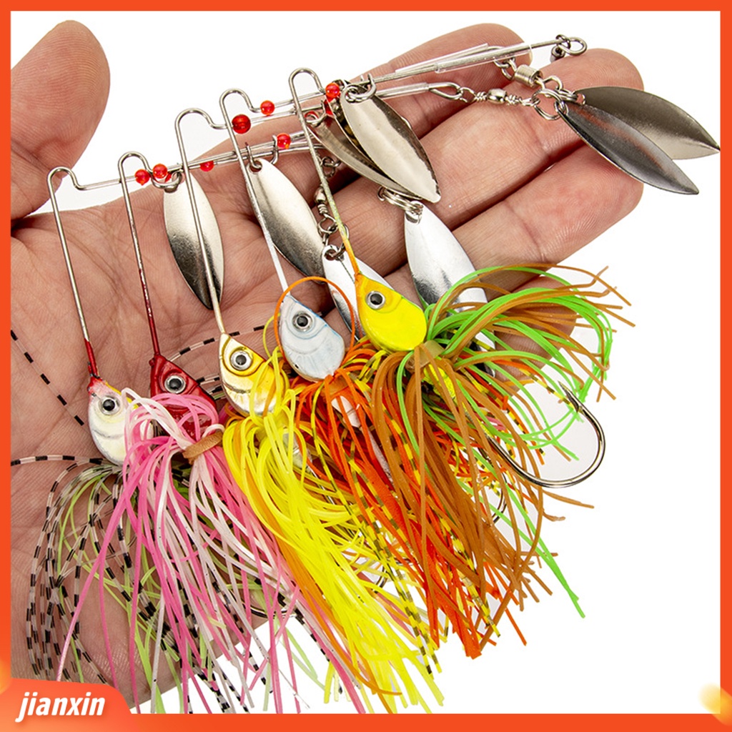 (In Stock) Komposit Payet Lure 3D Simulasi Fisheye Tajam Kait Hidup Angling Silikon Memancing Spinners Buatan Umpan Lure Fishing Tools