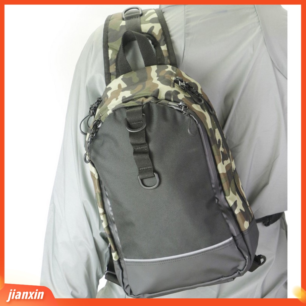 (In Stock) D12 Ransel Batang Gantung Kapasitas Besar Tas Pinggang Satu Bahu Terbuka Ganda Untuk Angling