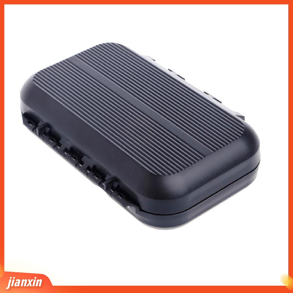 (In Stock) Umpan Pancing Portabel Case Tahan Air Tempat Penyimpanan Lalat Kotak Wadah Aksesori