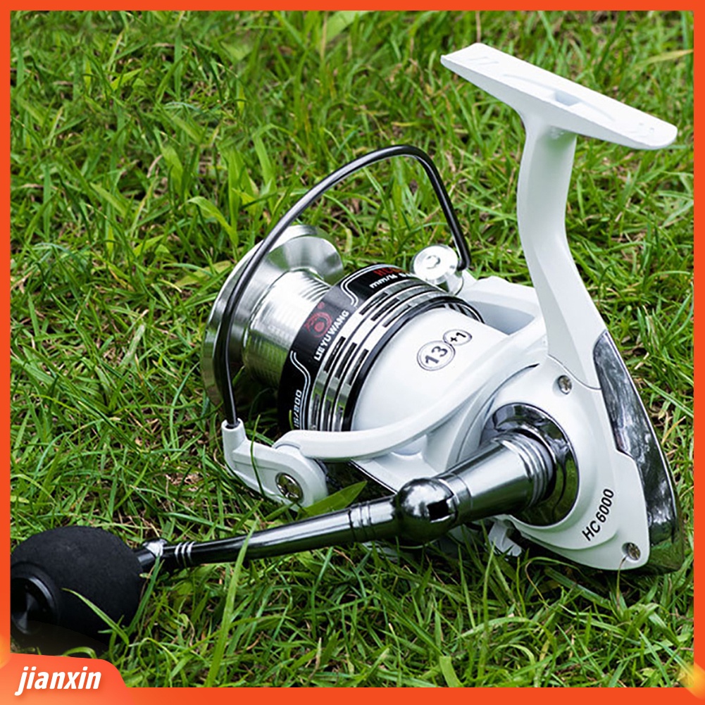 (In Stock) Right/Left Changeable 13+1 Bearing Balls Sea Fishing Metal Coil Spinning Reel