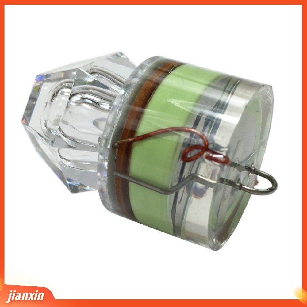 (In Stock) LED Deep Sea Underwater Diamond Berkedip Memancing Cahaya Cumi Strobo Umpan Lure
