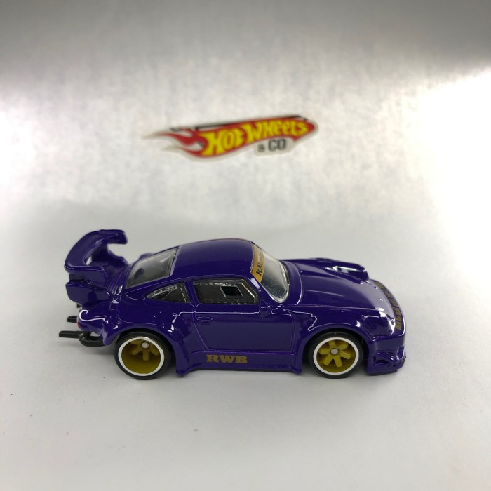 hotwheels porsche rwb PURPLE