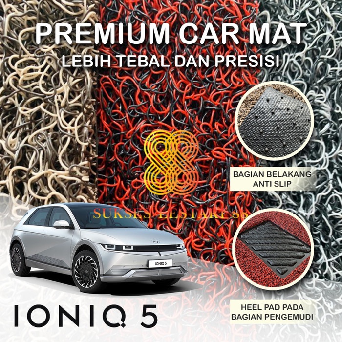 Karpet Mobil Premium Hyundai Ioniq 5 Mie Bihun 2 Warna