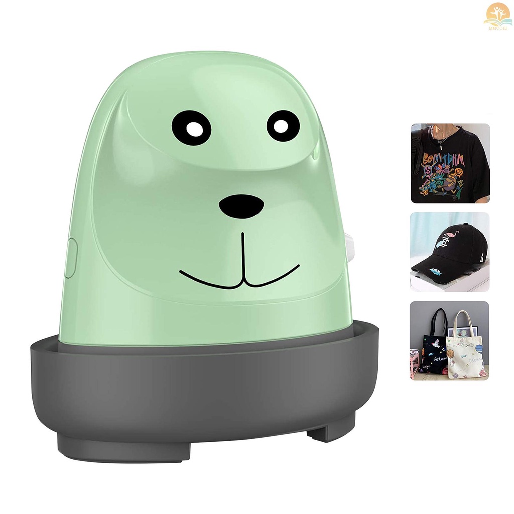 In Stock Mini Heat Press Machine T-Shirt Printing Easy Heating Sublimation Digital Transfer Press Iron Machines for Clothes Bags Hats Pads Blanket  Case Portable HTV Vinly Pro
