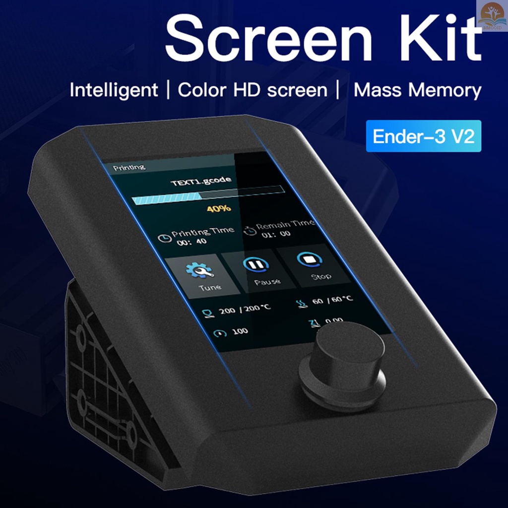 In Stock Creality Ender-3 V2 Screen Kit 4.3 Inch Color HD Display Screen Antarmuka UI Ramah Pengguna Untuk Creality Ender-3 V2 3D Printer