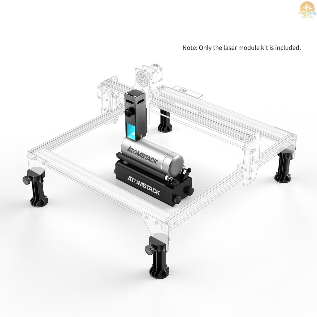 In Stock ATOMSTACK M50 50W Modul Laser Ukiran Titik Terkompresi Ganda Ultra-Halus Ditingkatkan Tetap-Fokus Laser Perlindungan Mata Ukiran Cutting Module Cocok Untuk ATOMSTACK A5 20W