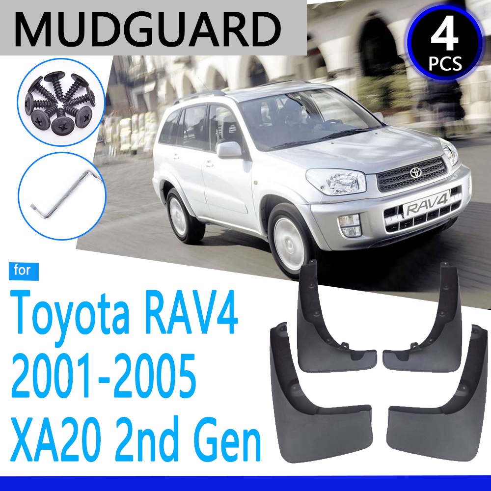 Mudguards Untuk Toyota RAV4 RAV 4 XA20 2001~2005 2002 2003 2004 Aksesoris Mobil Mudflap Fender Auto Replacement Parts