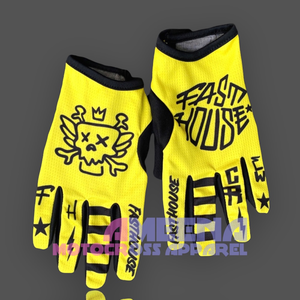 Sarung Tangan Motocross - Sarung Tangan Trail - Sarung Tangan MX Motor Fullprint - 133