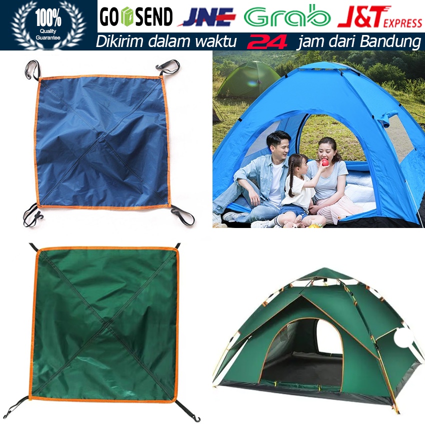 Tutup Tenda Bagian Atas - Parasut Ripstop Nylon Waterproof