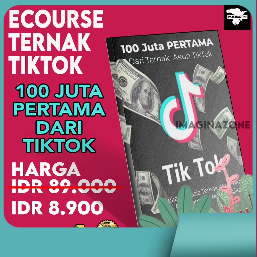 Gratis Ongkir KELAS TERNAK TlKTOK | 100Miliar PERTAMA DARI TERNAK AKUN TlKTOK | IMAGINAZONE