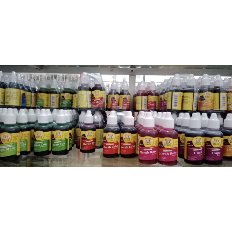 

Pewarna Makanan Koepoe Koepoe 30ml / Food Colouring