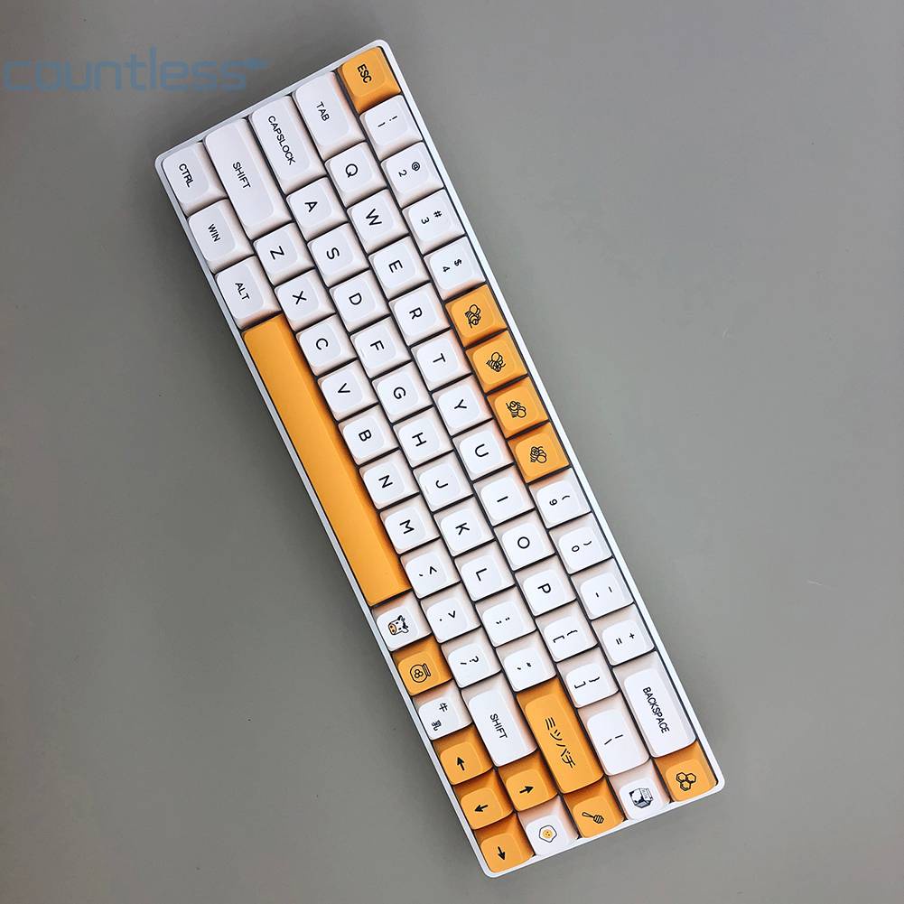 Keycap PBT Untuk MX Switch Aksesori Komputer Untuk Keyboard Mekanik Gaming -au [Countless Lebay