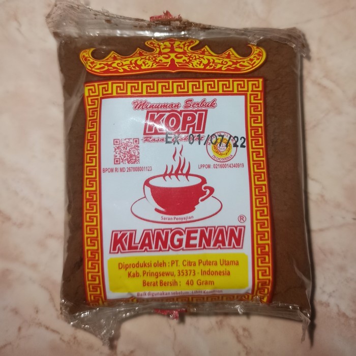 

Kopi Klangenan Pringsewu Asli Lampung 110 gram