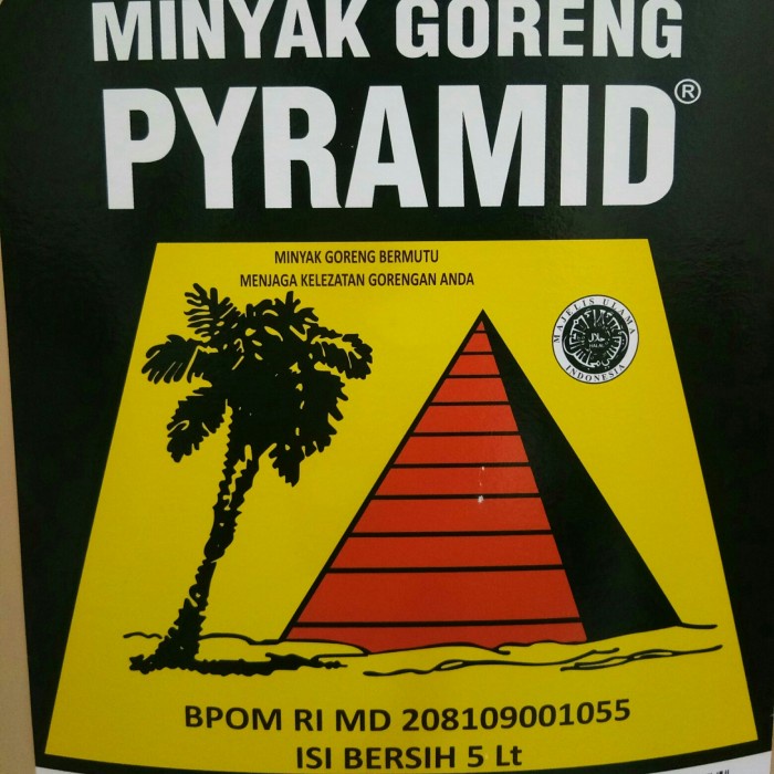 

✨Ready Stok✨ - Minyak Goreng Kelapa Pyramid 5 Liter Kemasan Jerigen- 1.2.23