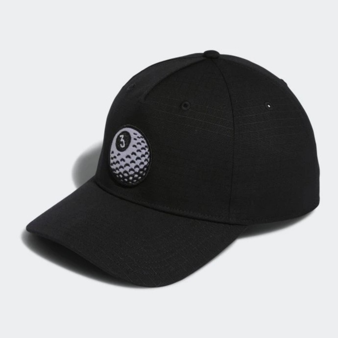 TOPI GOLF ADIDAS CAP BALLER BLACK ORIGINAL
