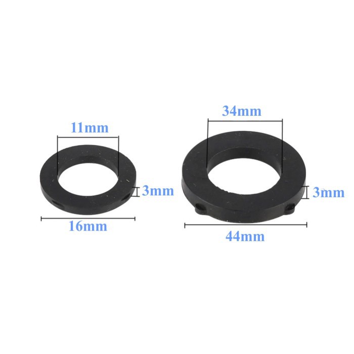 Karet Seal O Ring Flat pipih Drat Luar 1/2" Inch - CwTc