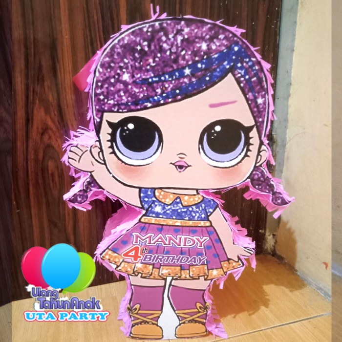 

Pinata LOL / Pinata Ulang Tahun / Pinata Custom / pinata 2D