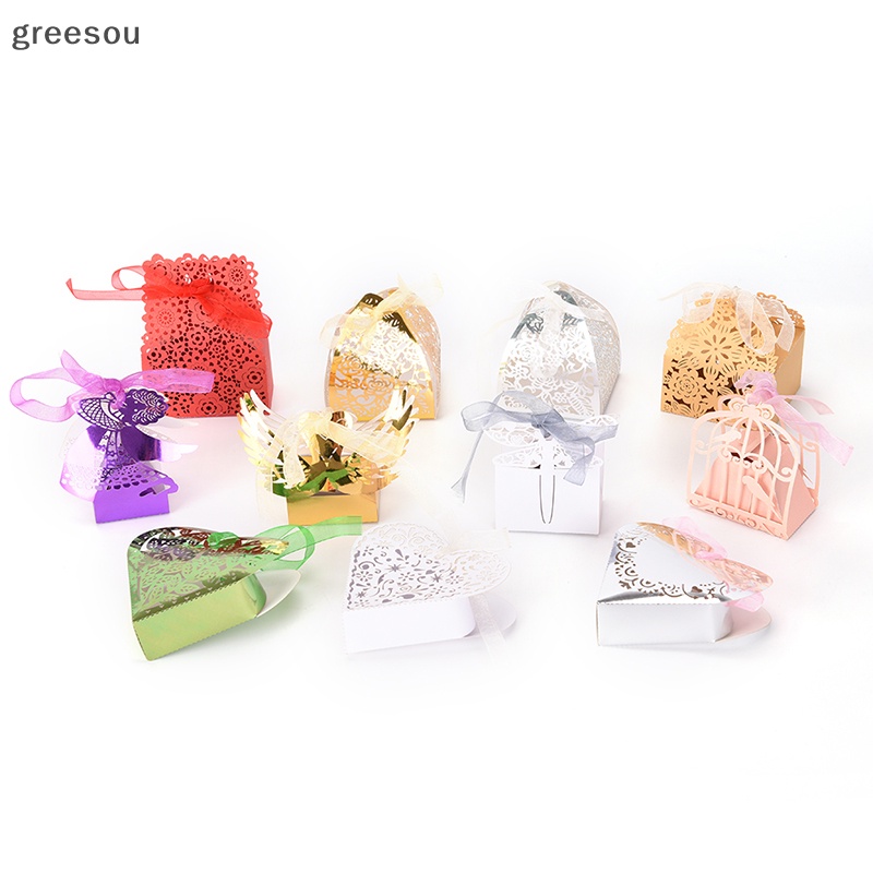 Greesou High quality 1pcs/lot Butterfly Candy Box Souvenir Pernikahan Kotak Hadiah Untuk Pernikahan ID