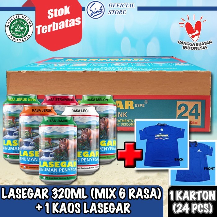 

CARTON LASEGAR 320ML MIX RASA (Gojek/Grab Only)